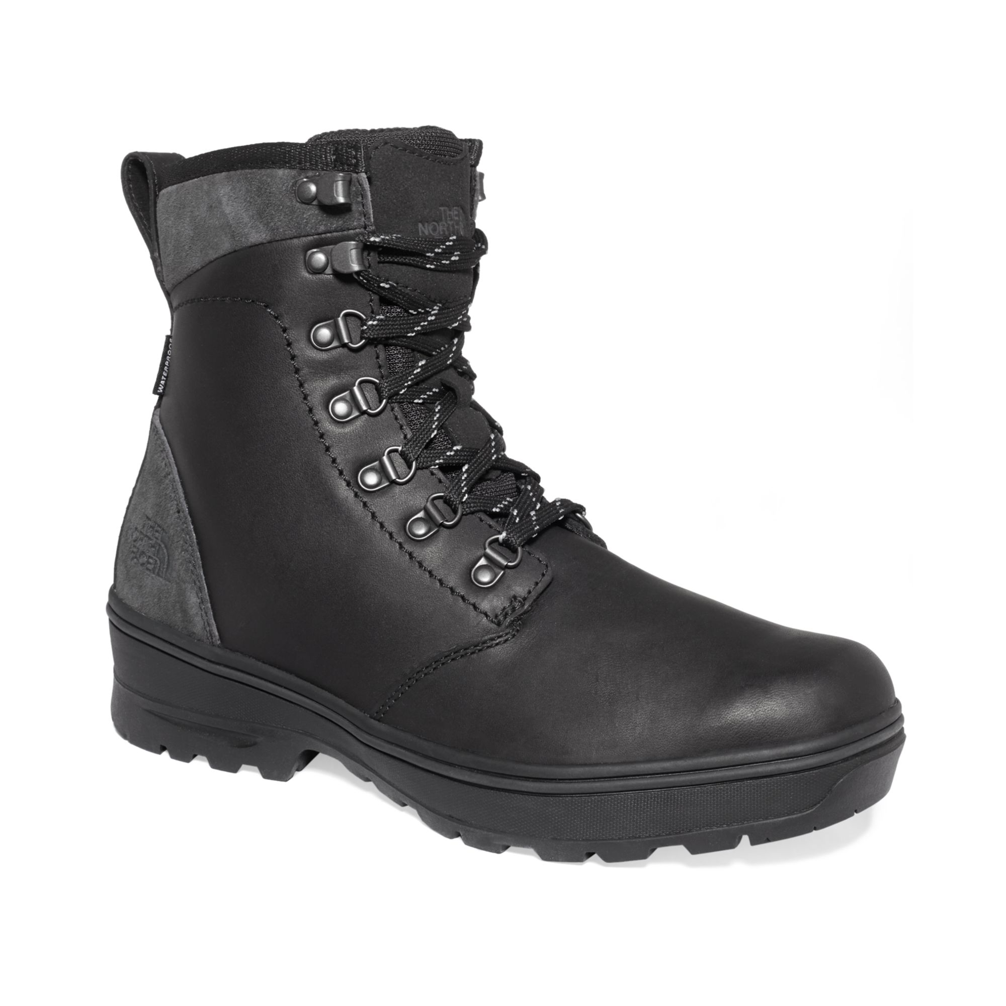 The North Face Snow Breaker Tall Waterproof Boots in Black for Men (TNF ...