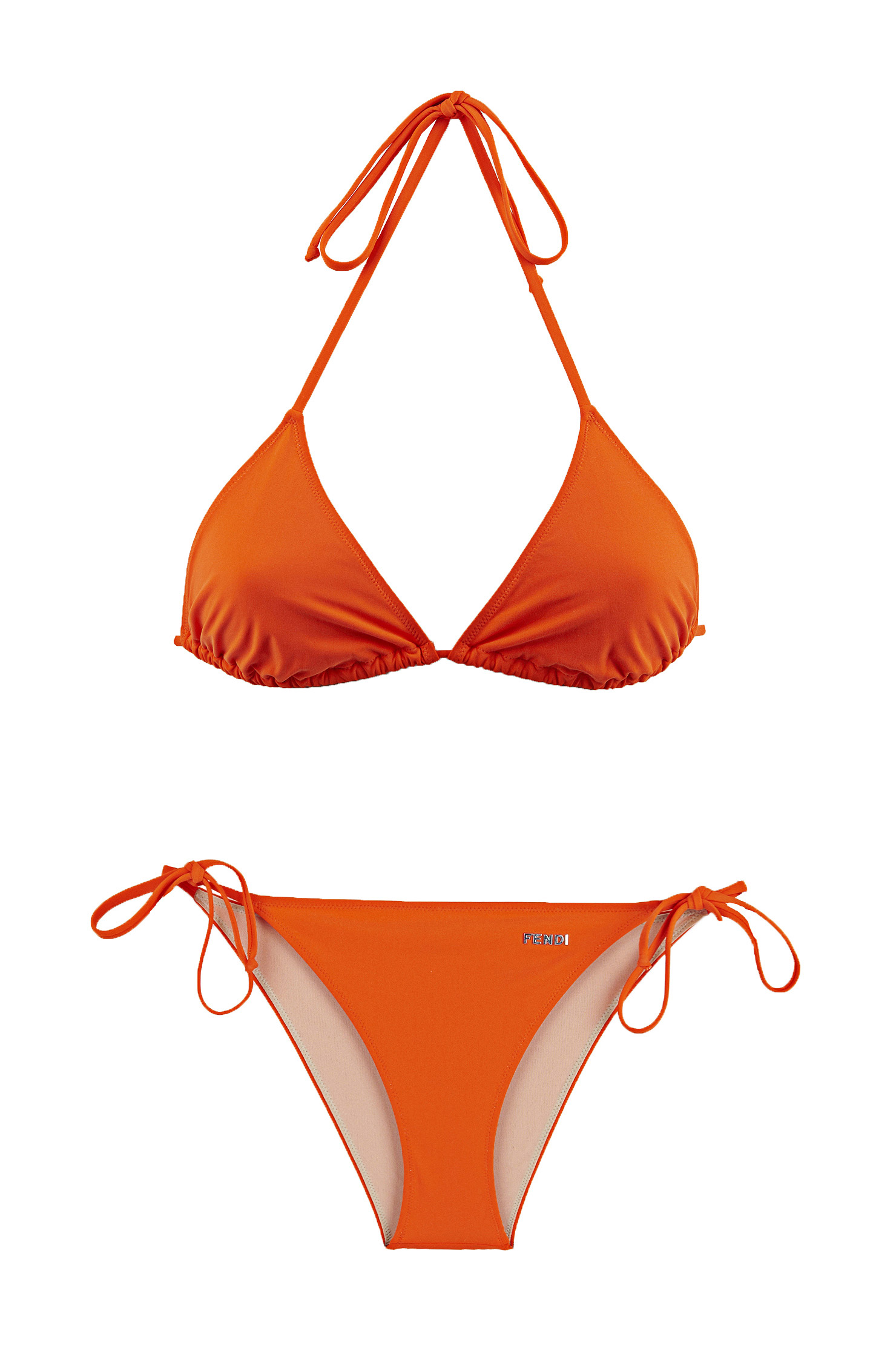 Fendi Two-piece Swimsuit Fxb750 in Red | Lyst