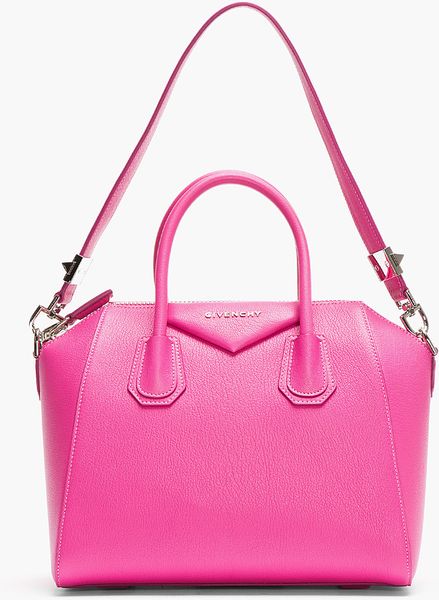 Givenchy Fuschia Small Antigona Sugar in Pink (fuschia) | Lyst