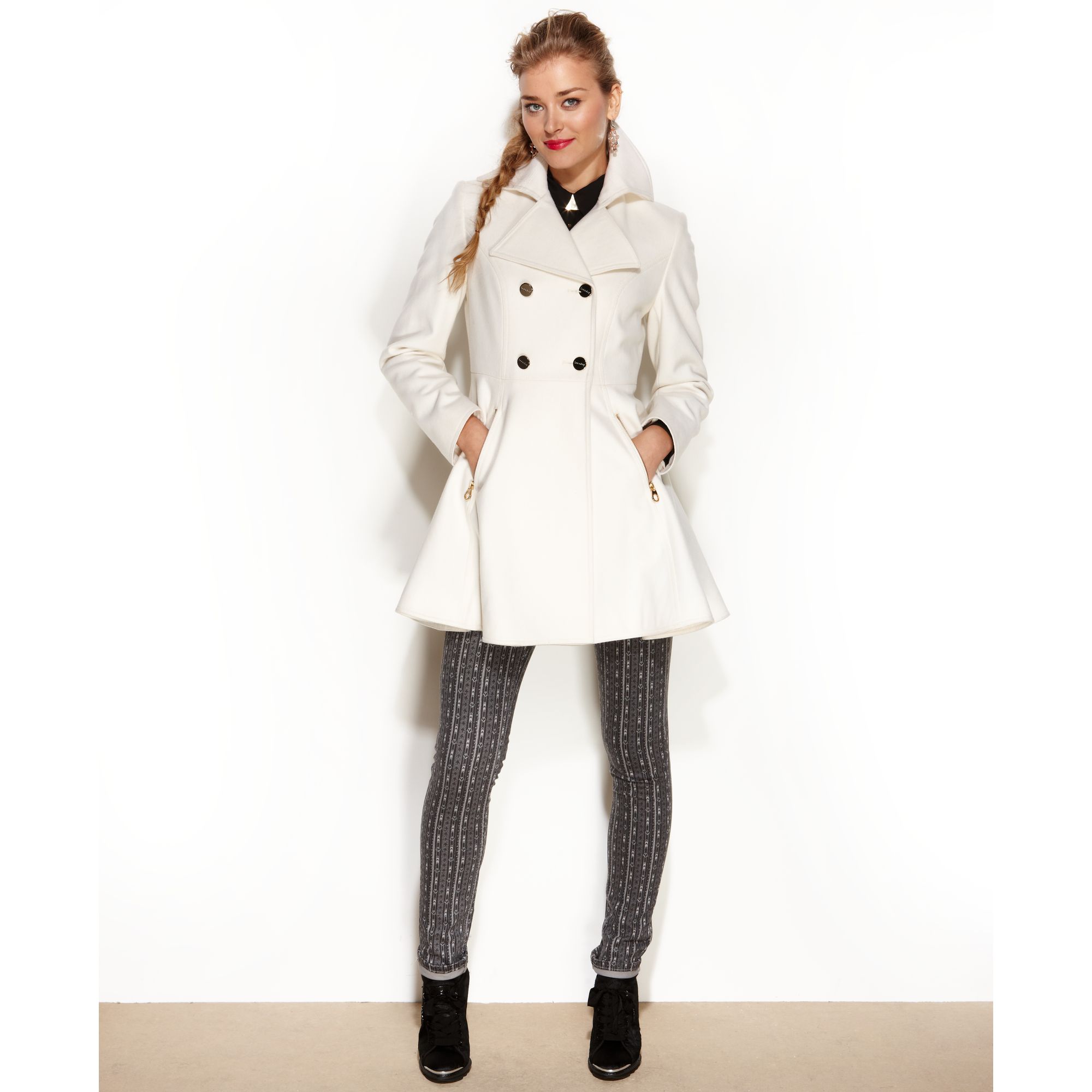 Laundry By Si Segal Gingham Print Double Ted Trench Coat Laundry By Si Segal Coat Double Ted On Front Trench Bloomingdale S