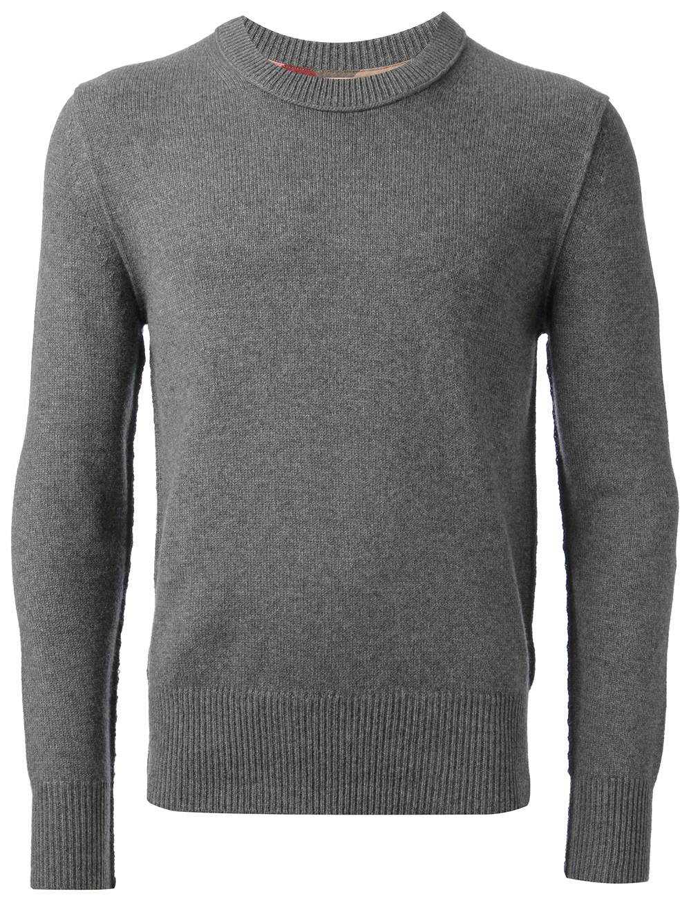 Burberry Brit Elbow Patch Sweater in Gray for Men (grey) | Lyst