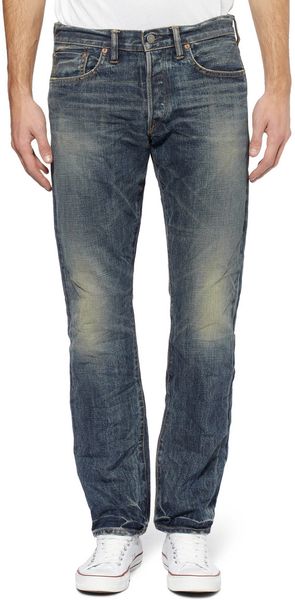 Simon Miller Knoll Straight-Fit Washed Selvedge Denim Jeans in Blue for ...