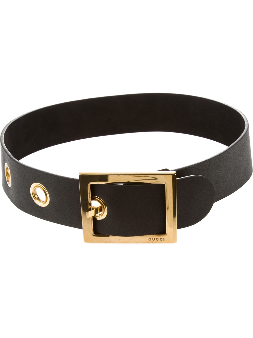 Lyst - Gucci Wide Belt in Black