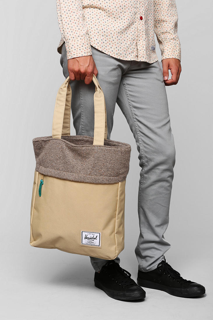 Lyst - Urban Outfitters Herschel Supply Co Harvest Knitted Tote Bag in ...