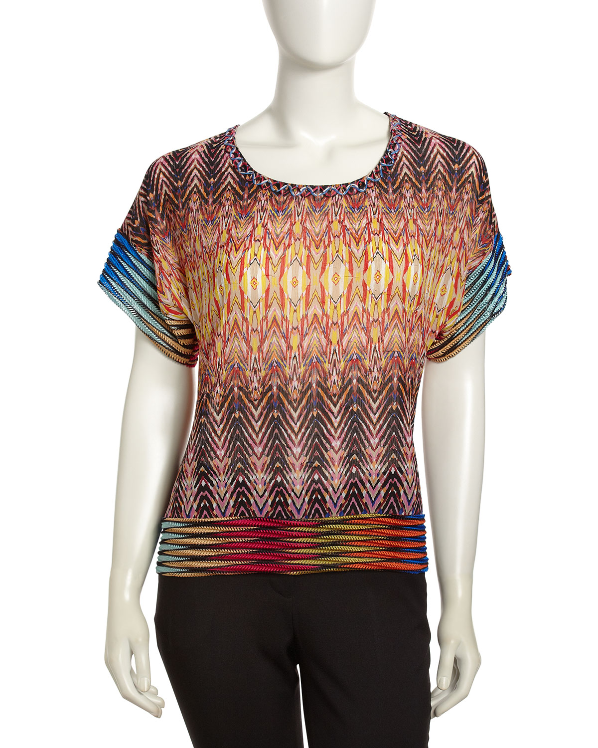 Brown Pattern Tops | alberto makali meshedge blouse brown pattern in brown Brown Pattern Tops | alberto makali meshedge blouse brown pattern in brown