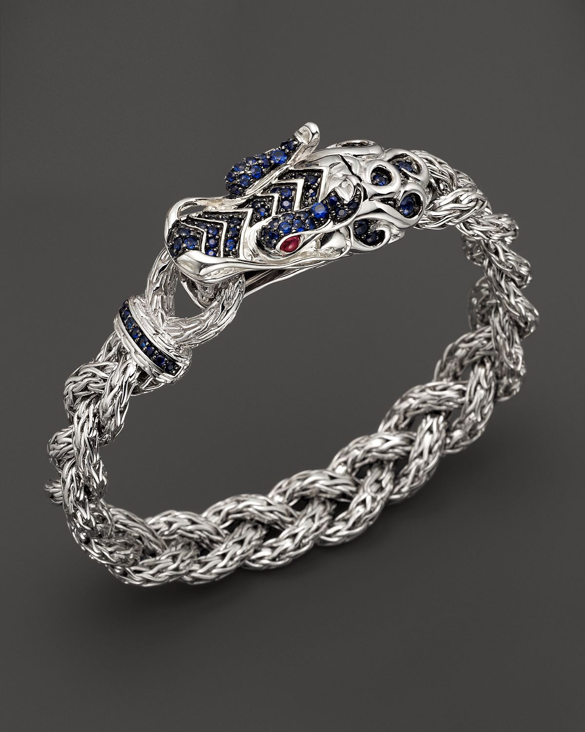 Lyst - John Hardy Men'S Batu Naga Sterling Silver Dragon Head Bracelet