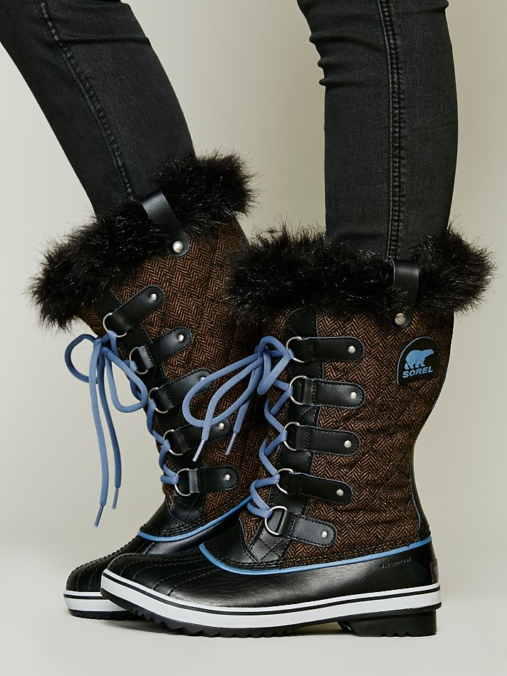 Lyst - Sorel Tofino Herringbone Boots in Brown