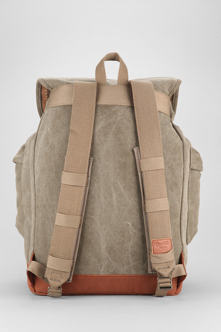 Lyst Urban outfitters Brixton Canyon Backpack in Natural for Men