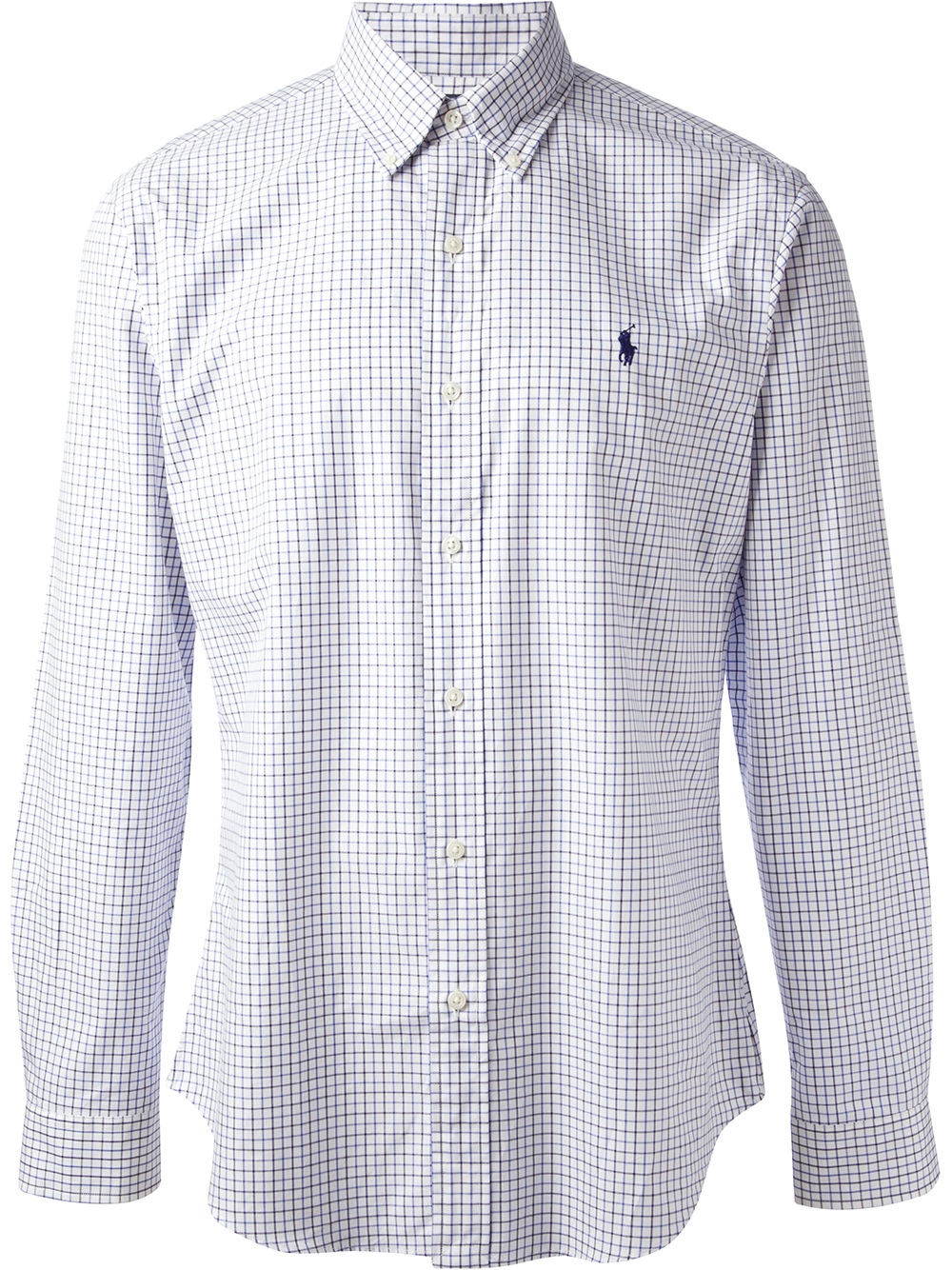 Lyst - Polo Ralph Lauren Check Shirt in White for Men