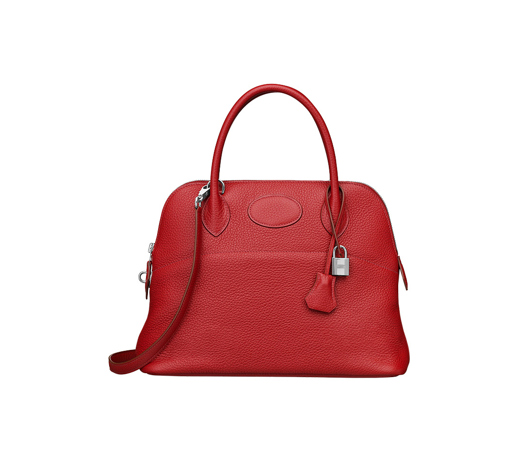 Hermes Shoulder Bag in Red | Lyst