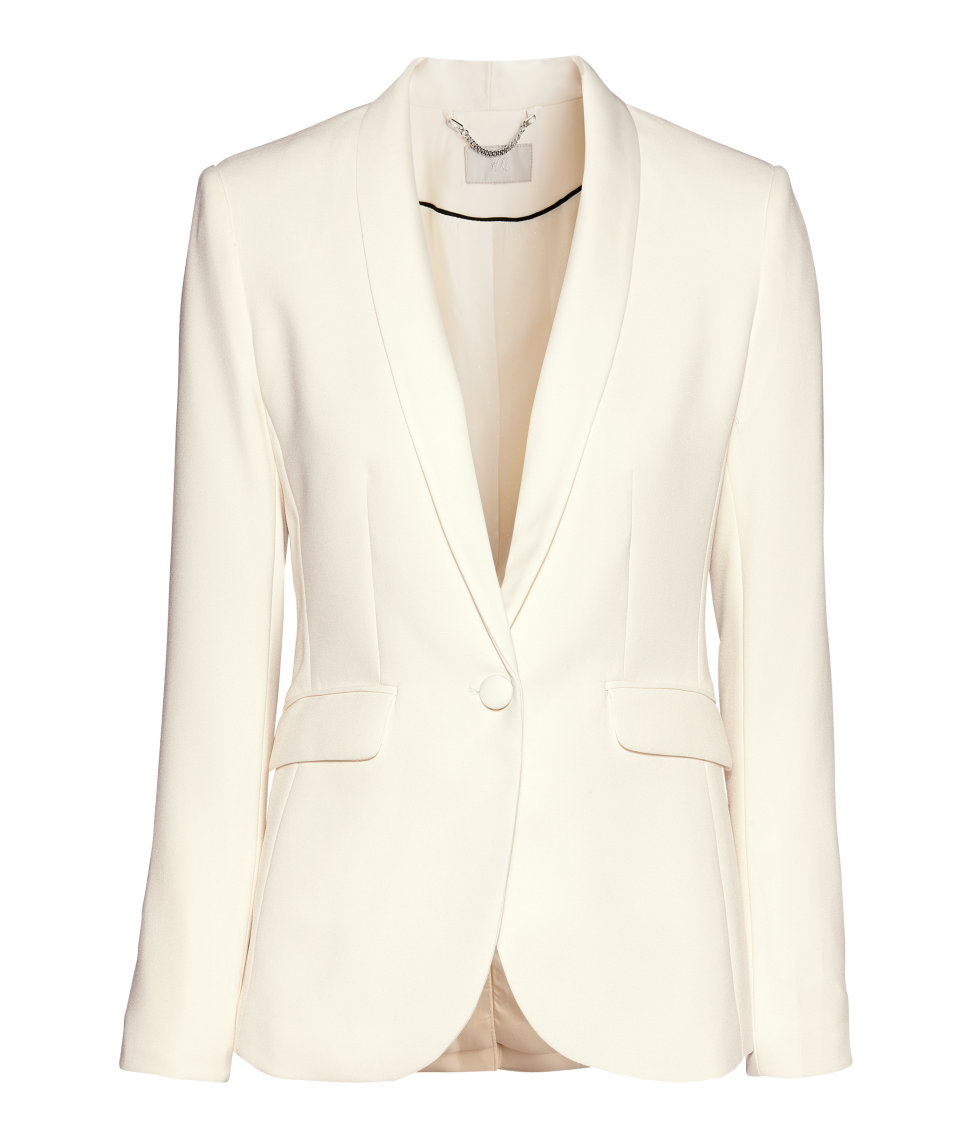 Lyst - H&M Dinner Jacket in White