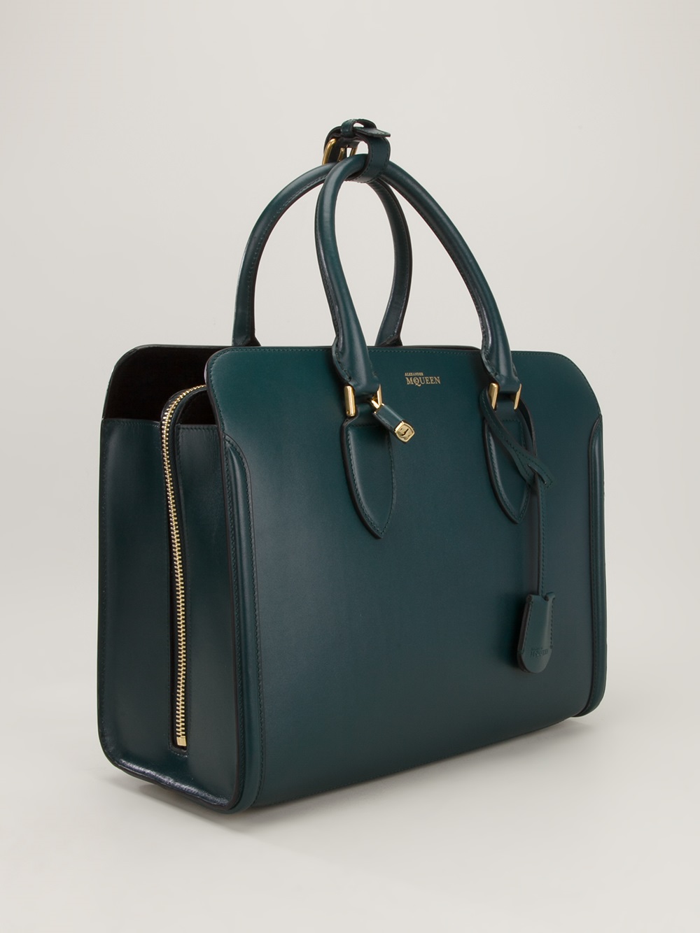 alexander mcqueen green bag