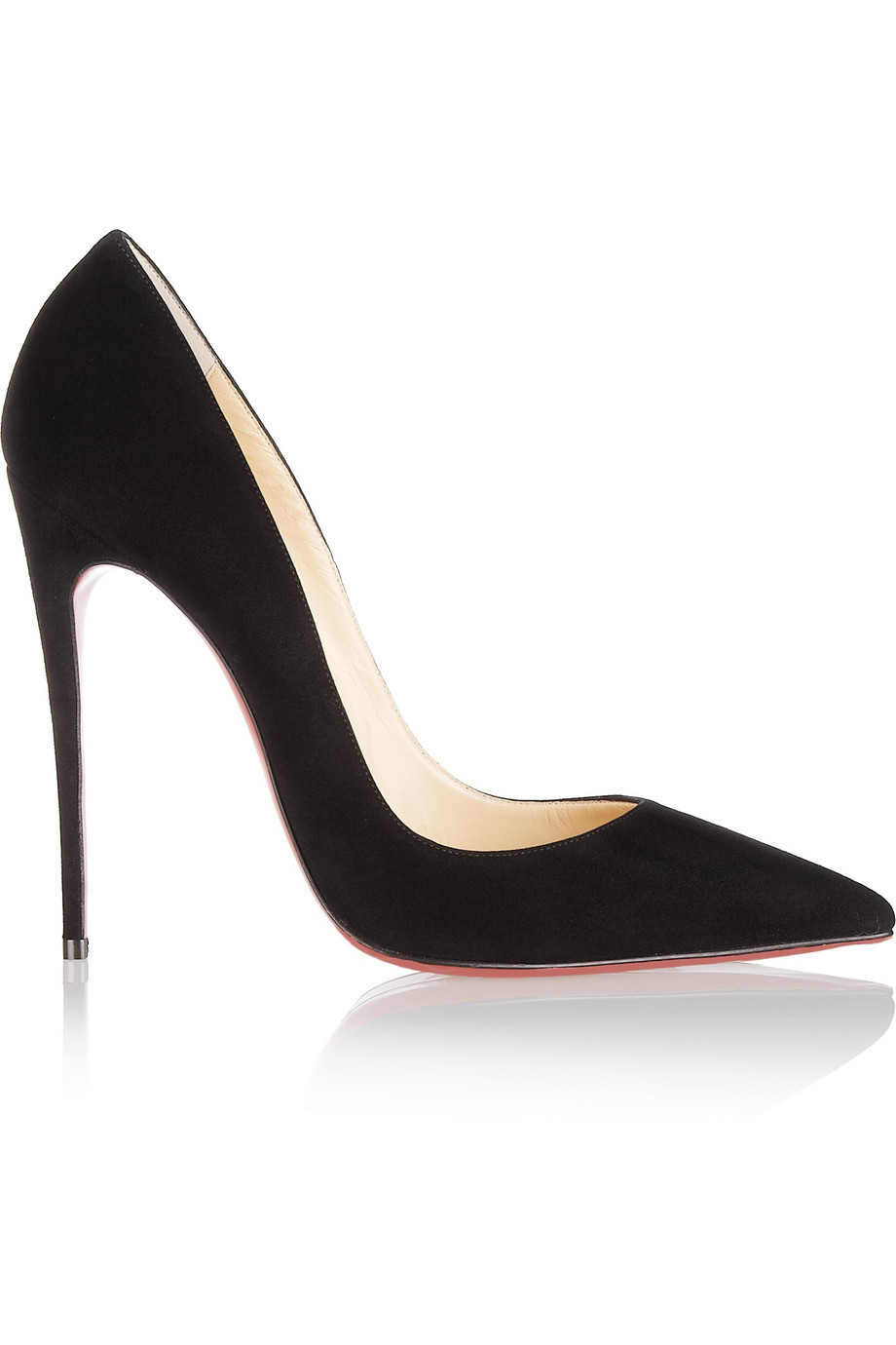 Christian louboutin So Kate 120 Suede Pumps in Black Lyst