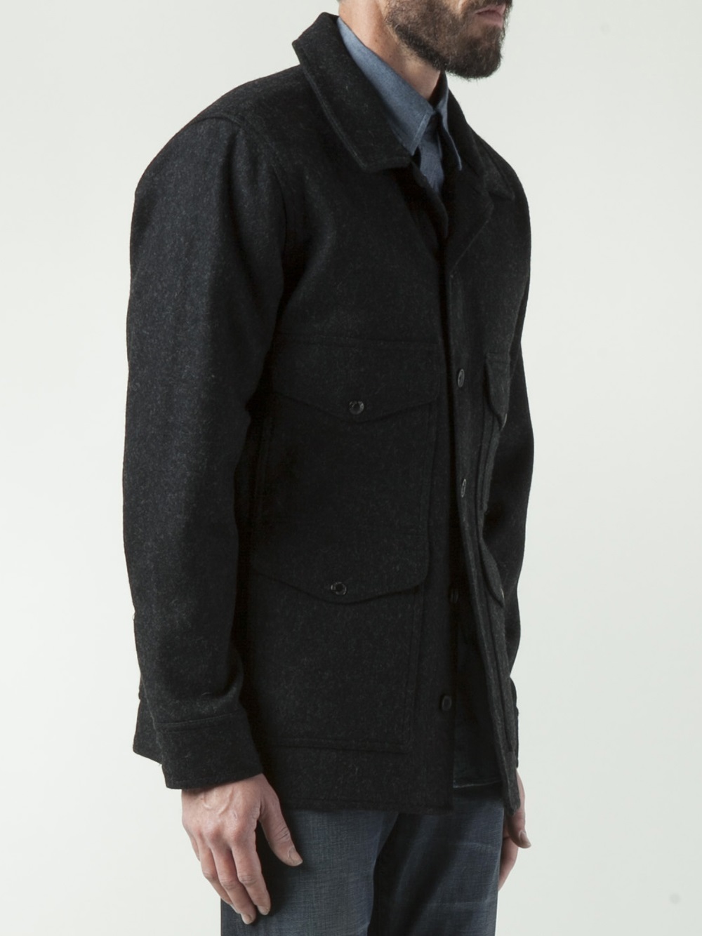 Lyst - Filson Mackinaw Jacket in Gray for Men