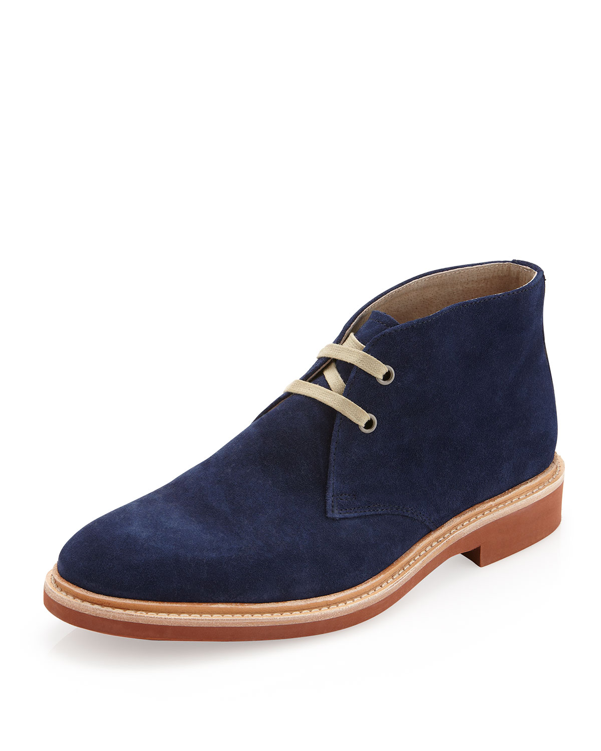 Kenneth Cole Aww Chucks Suede Chukka Boot Navy in Blue for Men (7) | Lyst