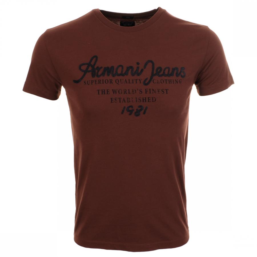 Armani T-shirt Brown