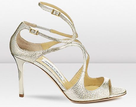 Jimmy Choo Ivette in Gold (Champagne) | Lyst