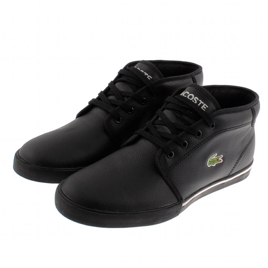 Lyst - Lacoste Ampthill Trainers in Black for Men
