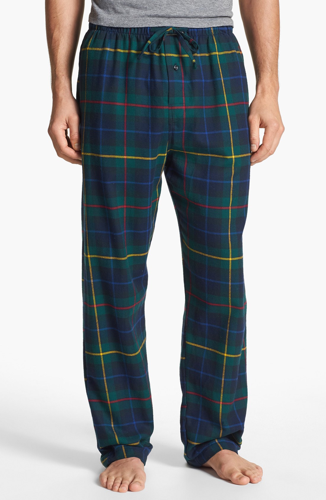 Polo Ralph Lauren Plaid Cotton-Flannel Lounge Pants in Multicolor for ...