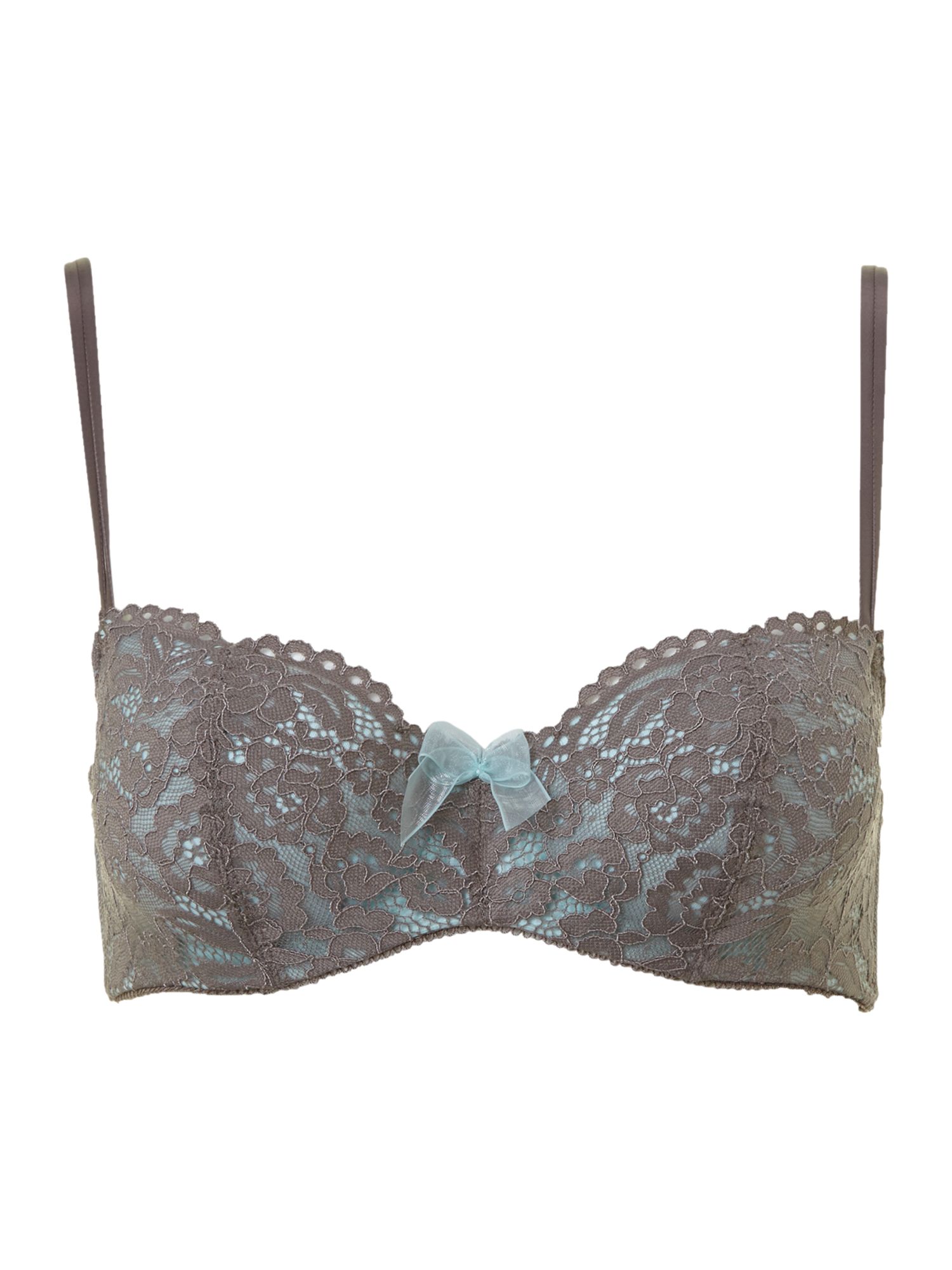 B.tempt'd Ciao Bella Balconette Bra In Brown | Lyst