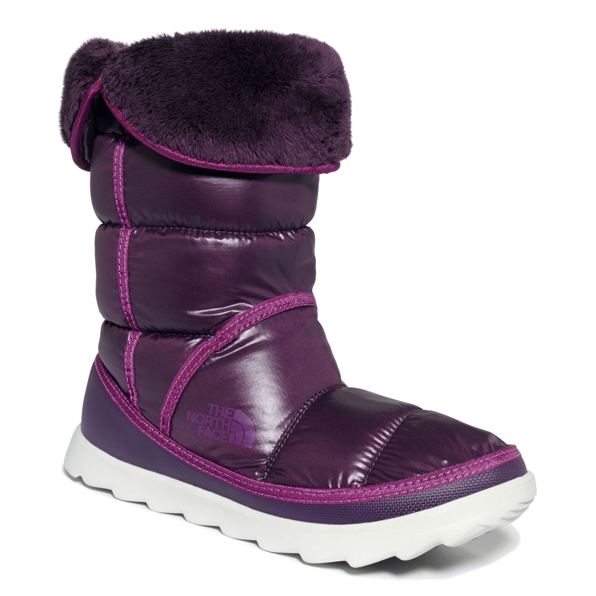 The North Face boots ankle boots in Purple (Shiny Baroque Purple) | Lyst
