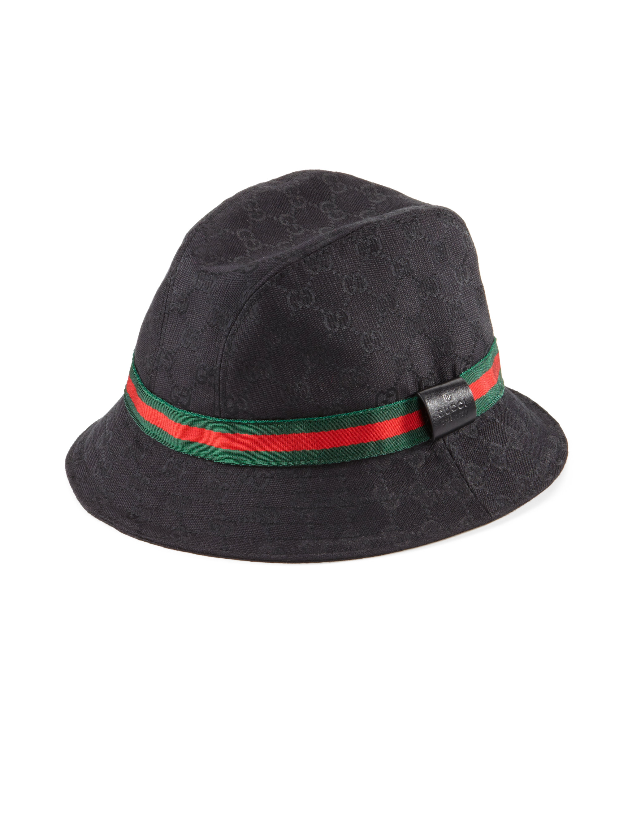 Gucci Gg Fedora in Black for Men Lyst