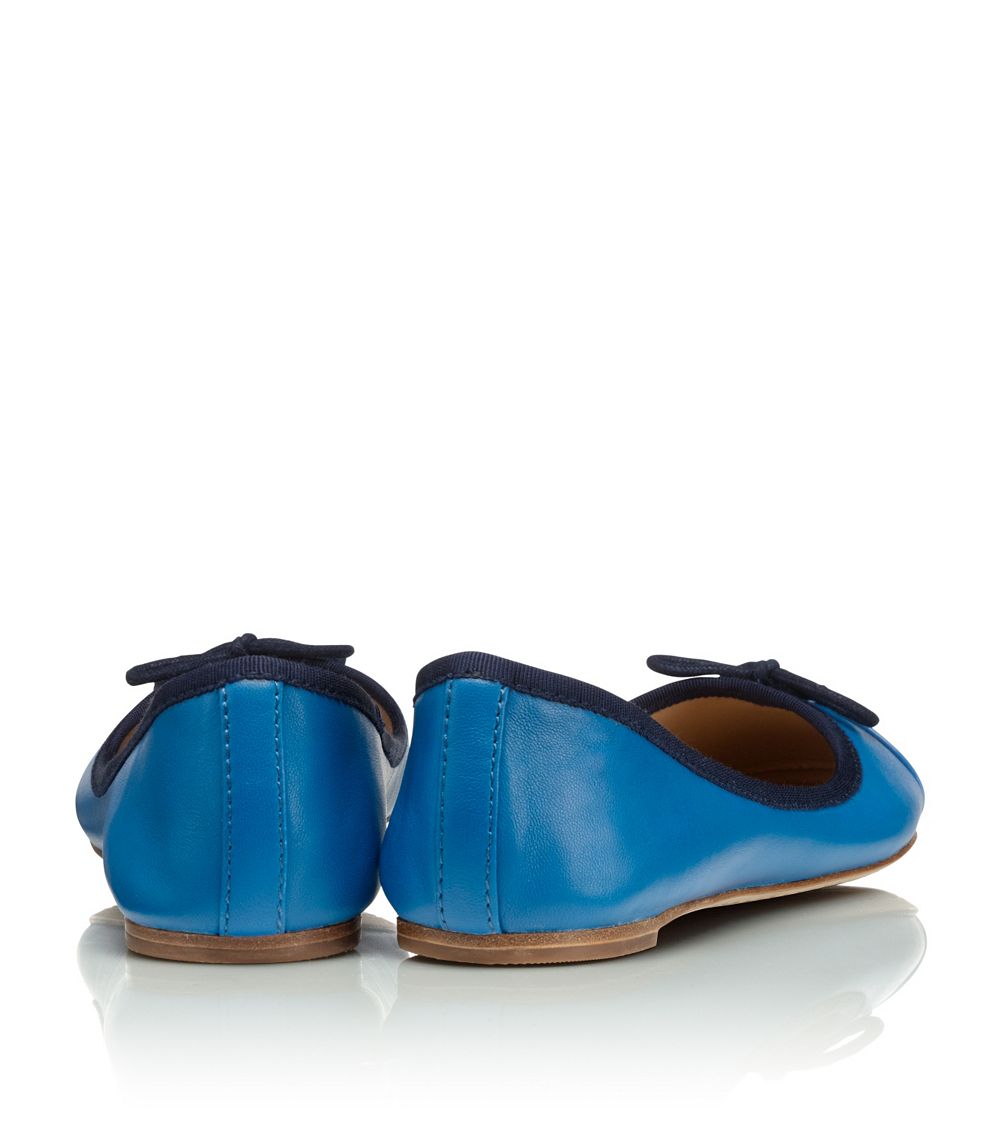 chelsea cap toe ballet flat tory burch