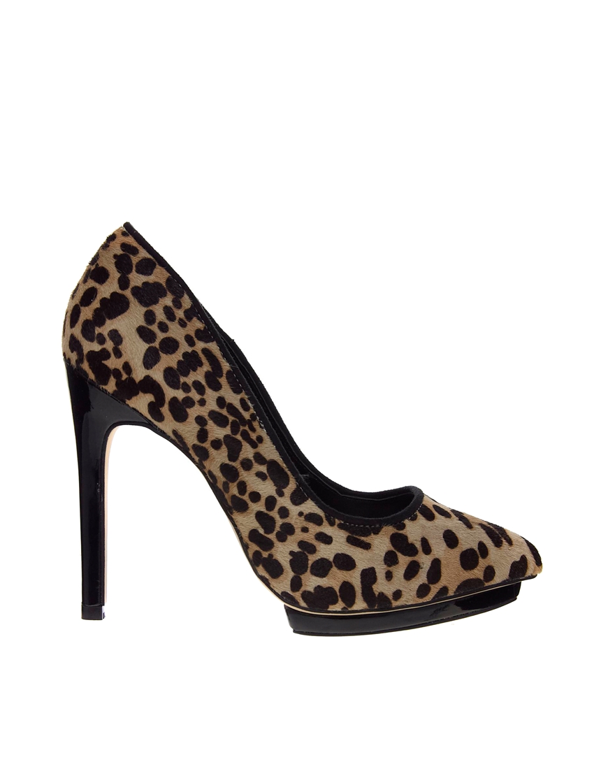 aldo leopard print heels