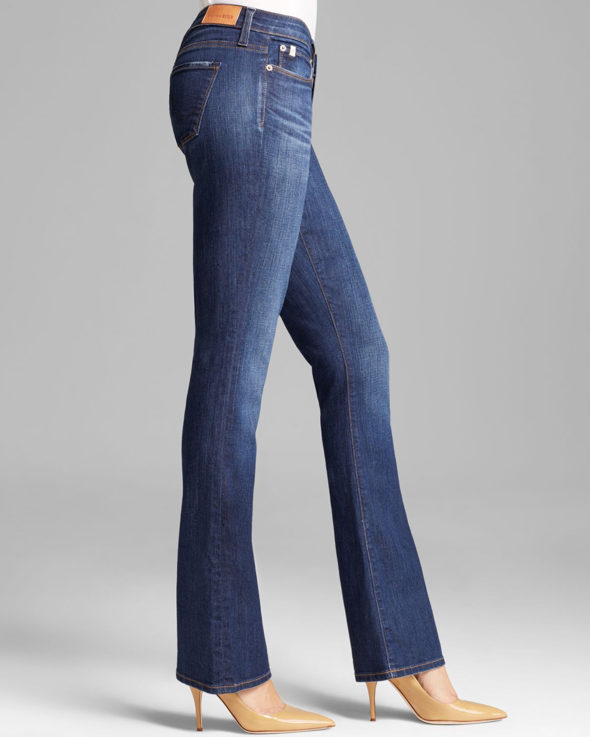Big star Jeans Sarah Slim Bootcut in Burlington in Blue | Lyst