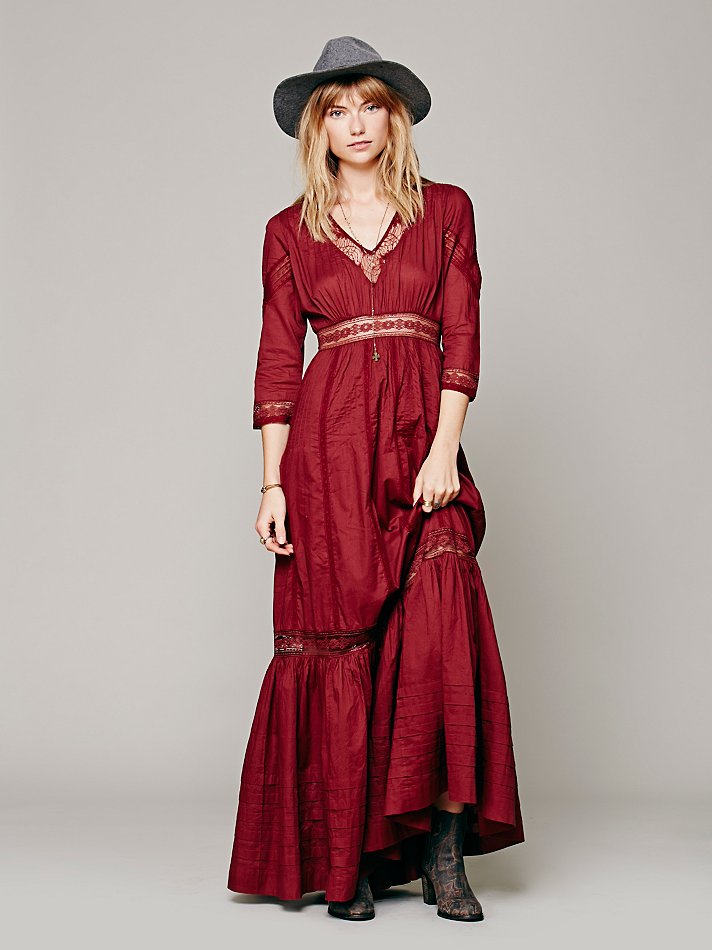 Lyst - Free People Heart Dress in Red