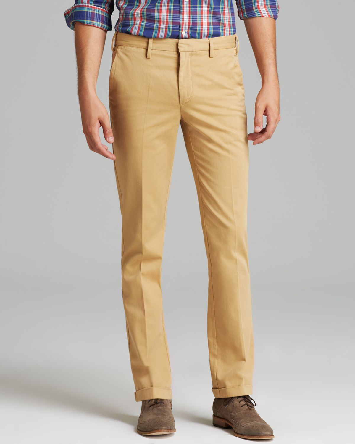 Lyst - Gant Rugger Winter Chino Pants in Natural for Men