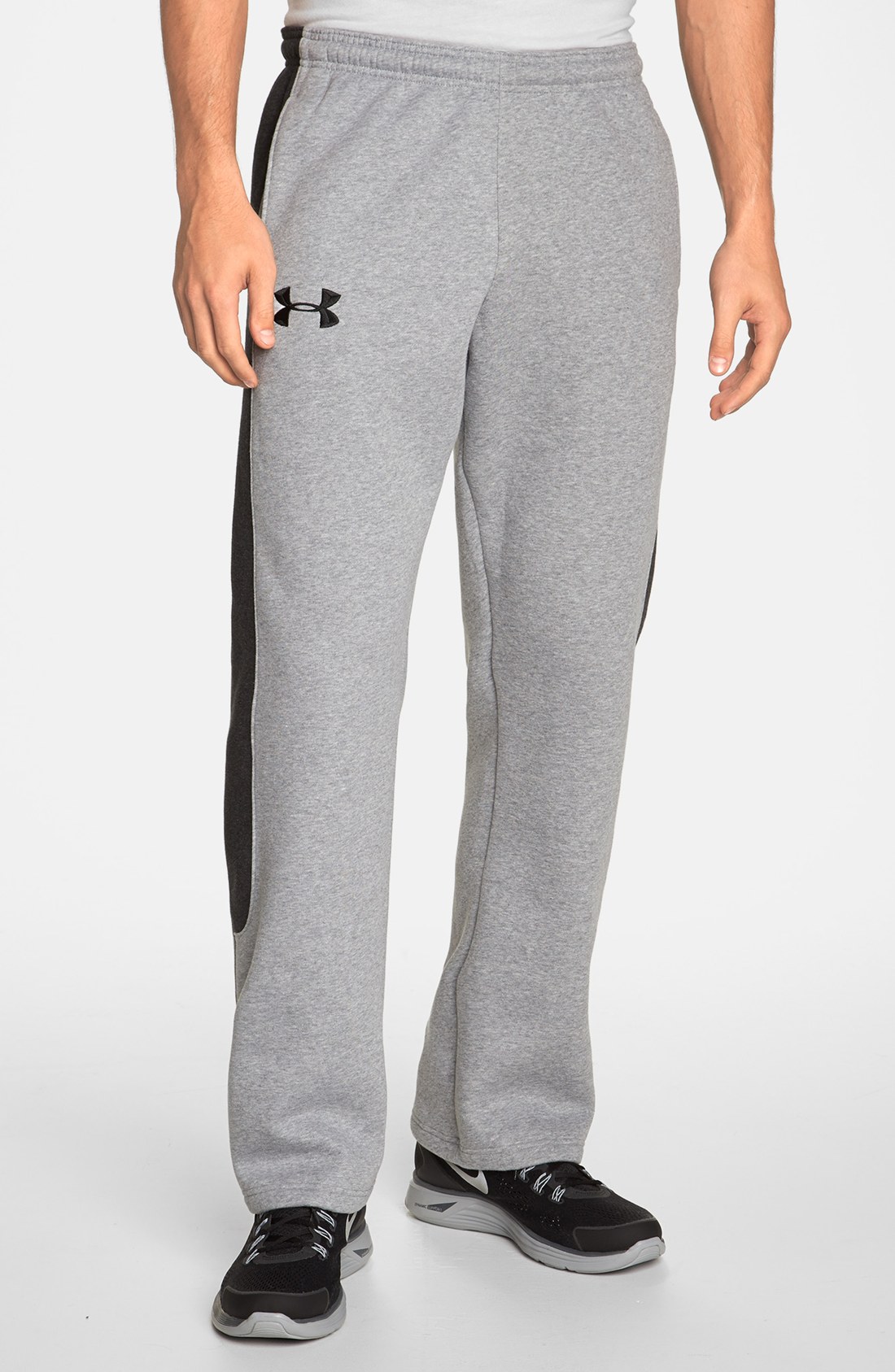 Under Armour Charged Cotton Storm Pants in Gray for Men (True Grey ...