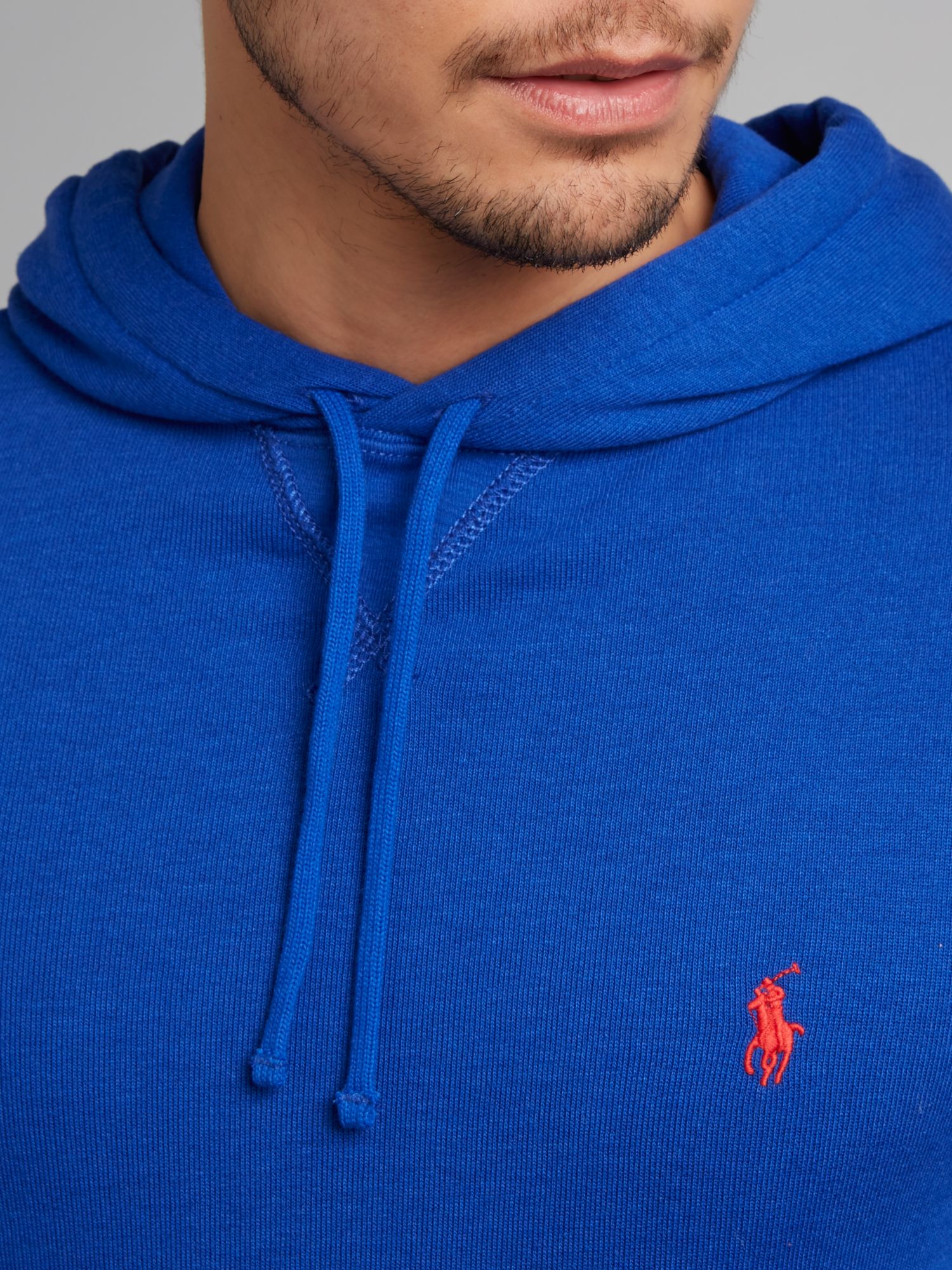 ralph lauren royal blue hoodie