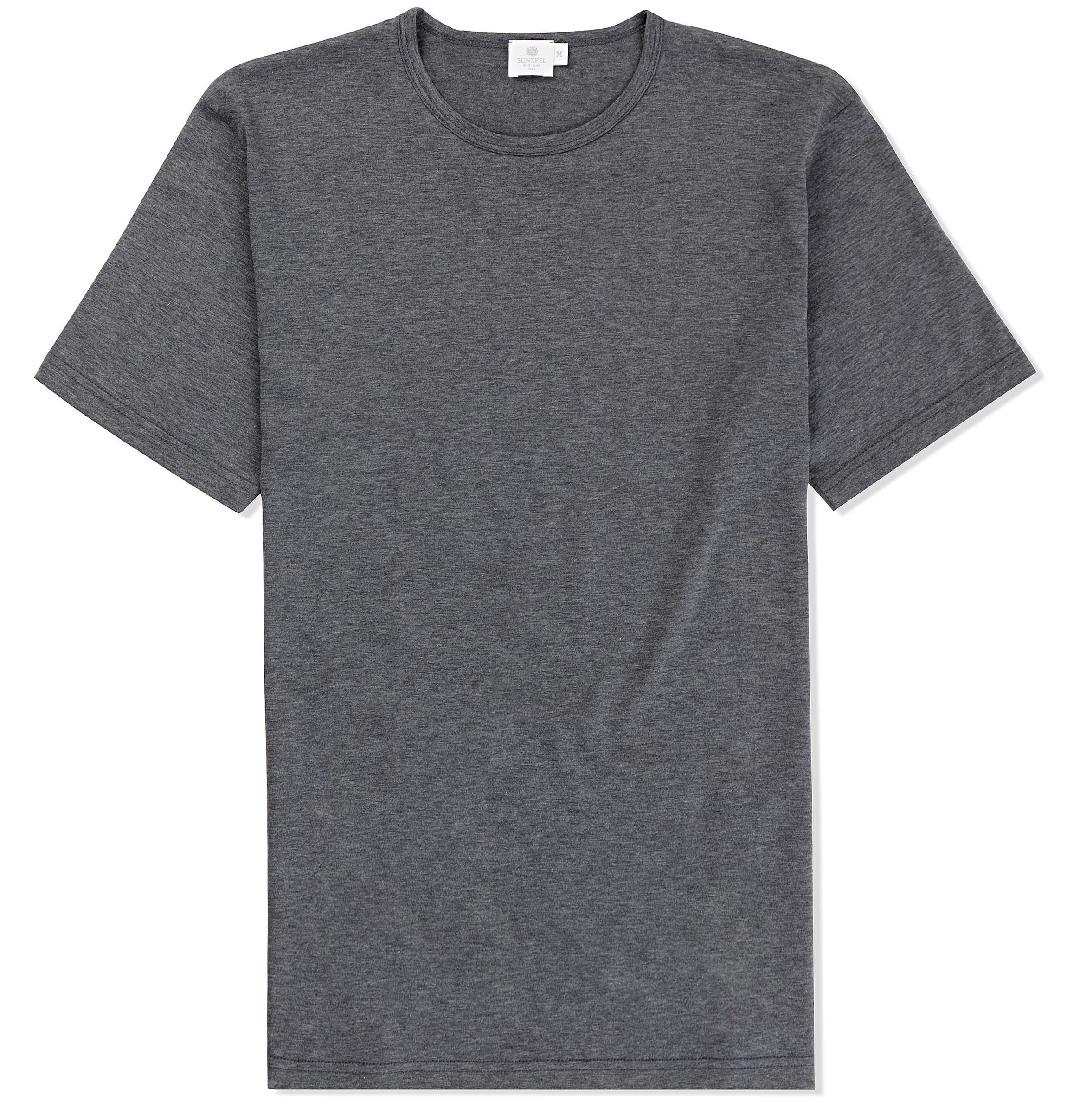 Sunspel Men's Long-staple Cotton Classic T-shirt in Gray for Men ...