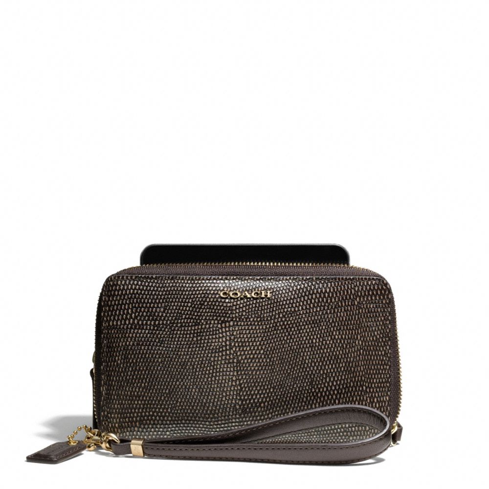 coach madison perforated wallet