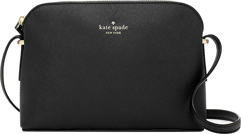 Kate spade Cedar Street Mandy Saffiano Leather Crossbody Bag in Black ...