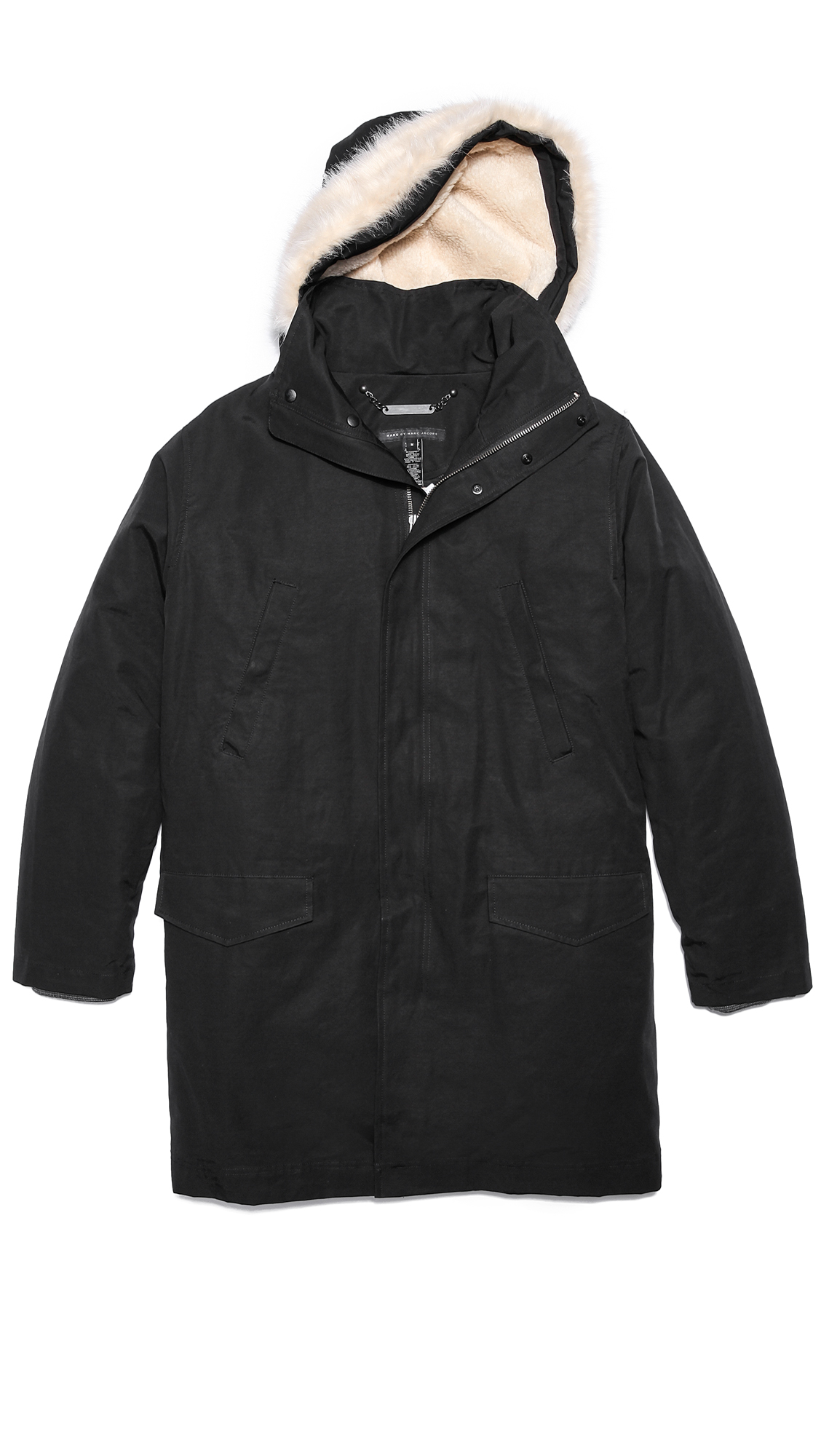 Lyst Marc by marc jacobs Peterborough Parka in Black for Men