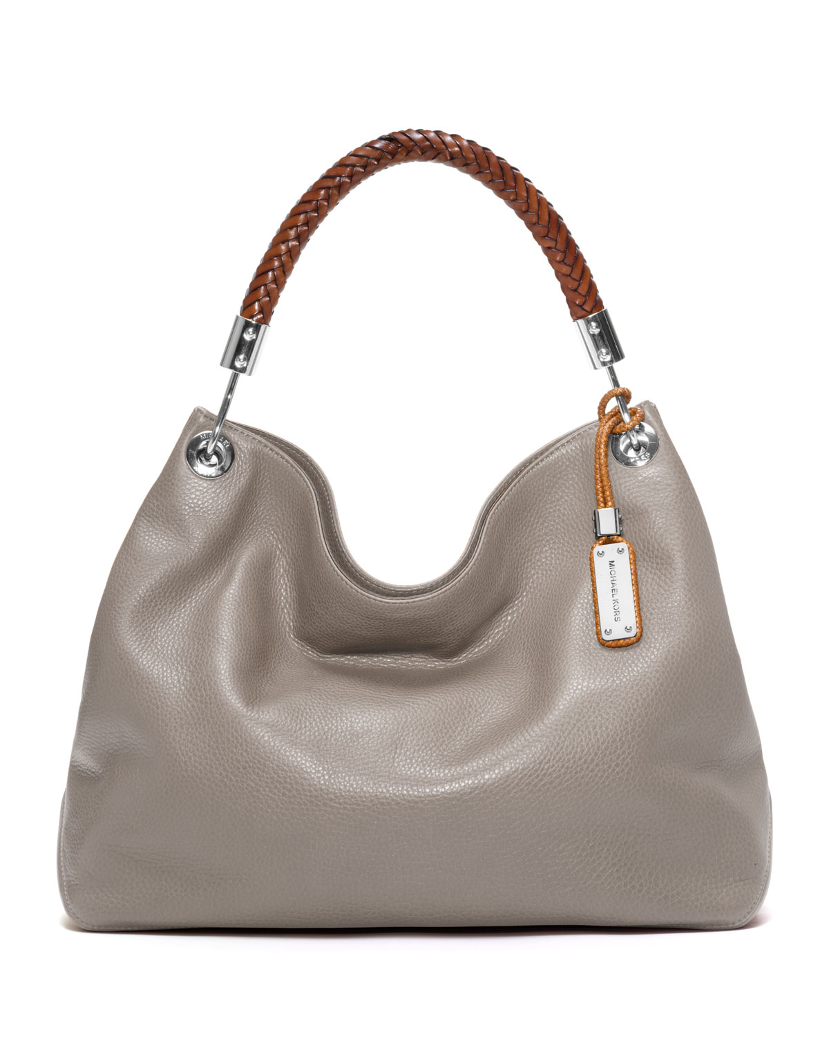 mk purse grey