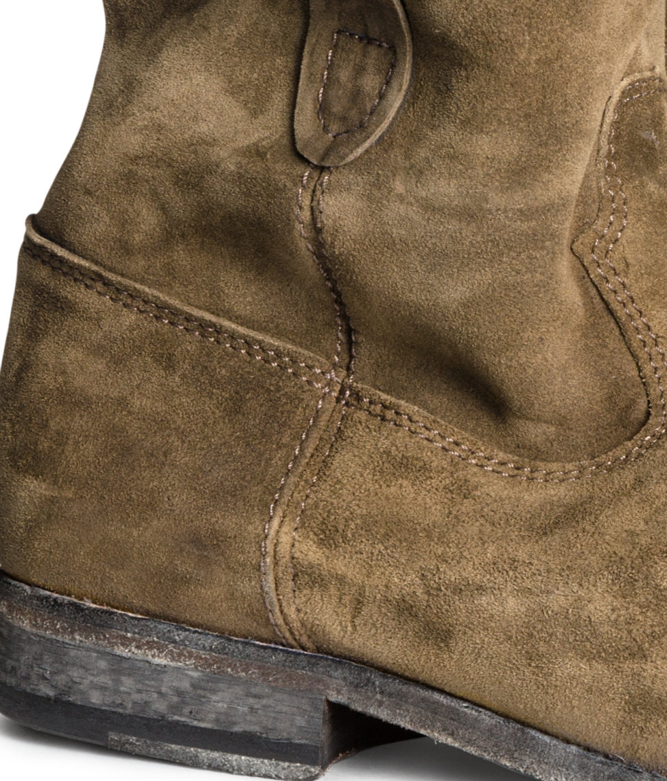 isabel marant boots brown