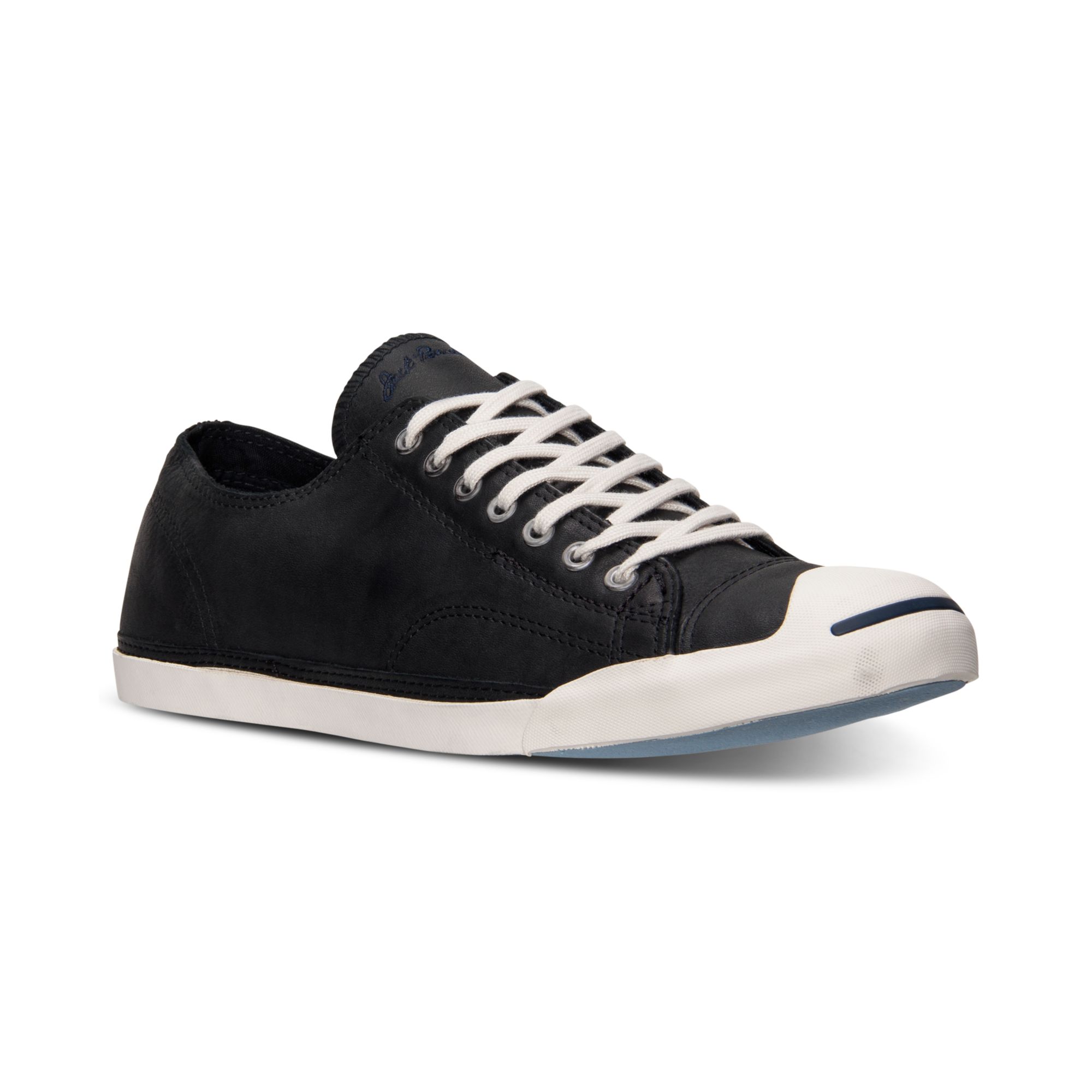 Converse Mens Jack Purcell Lp Casual Sneakers From Finish Line in Black ...