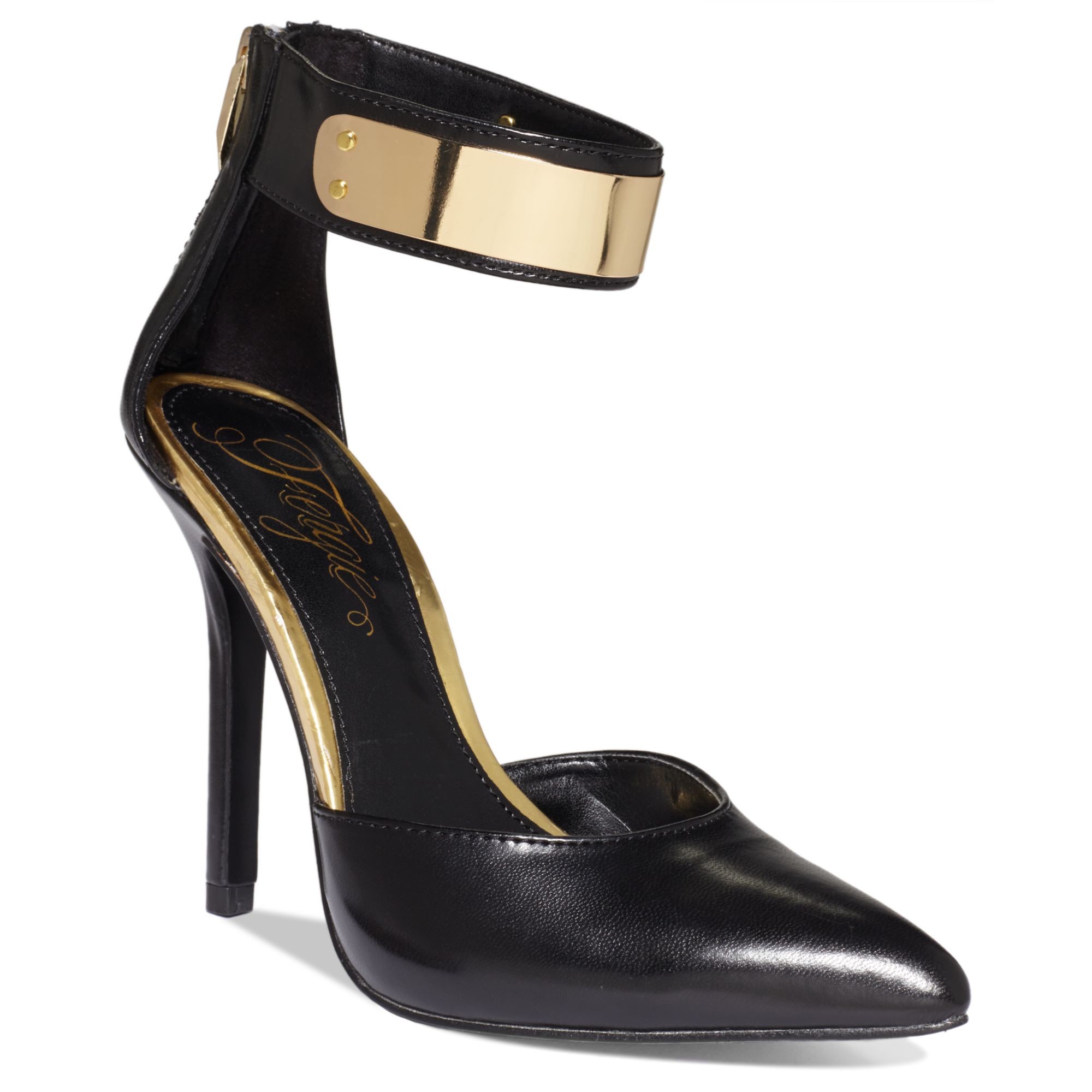 Fergie Palace Two Piece Pumps in Black | Lyst