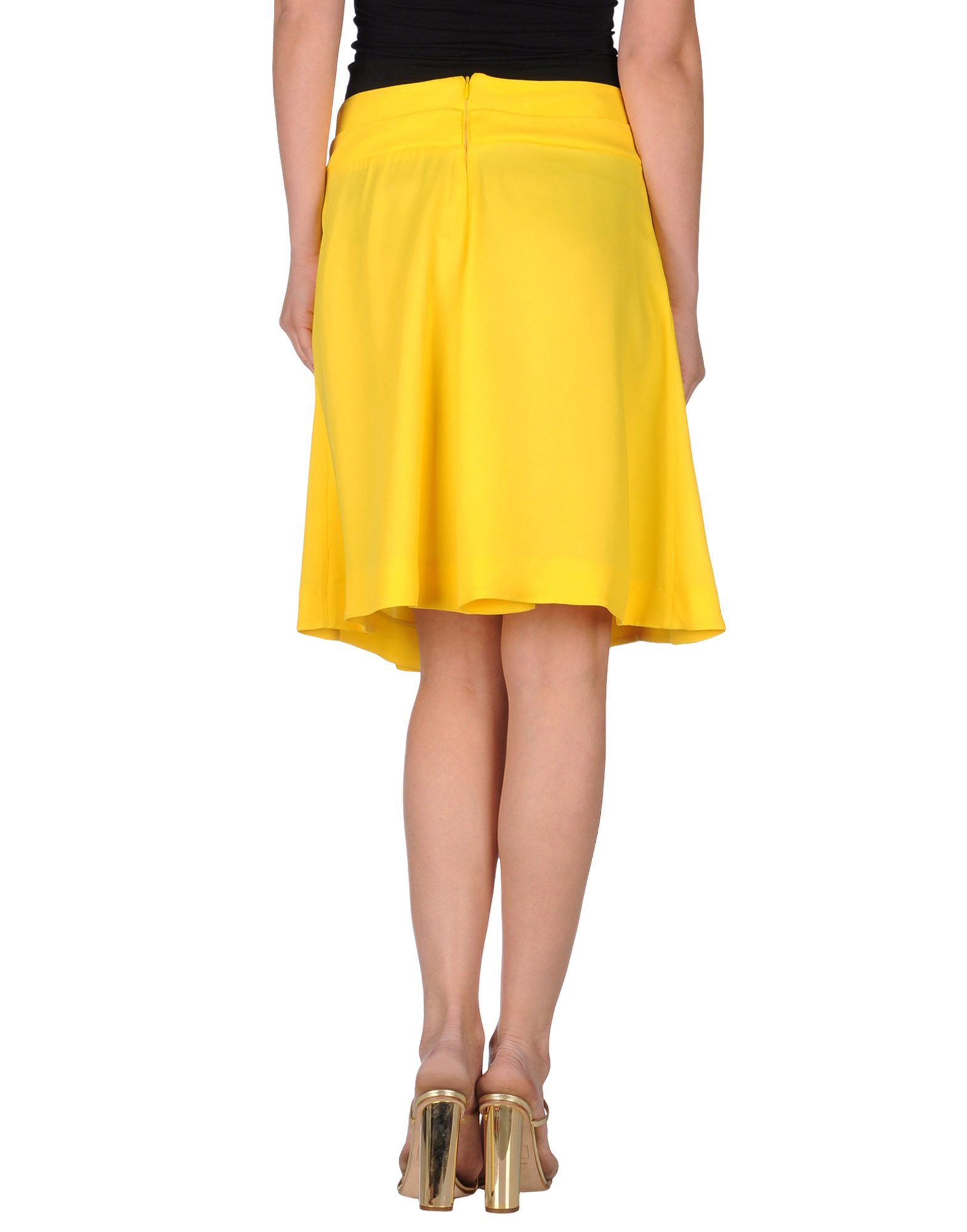 Marni | Yellow Knee Length Skirt | Lyst
