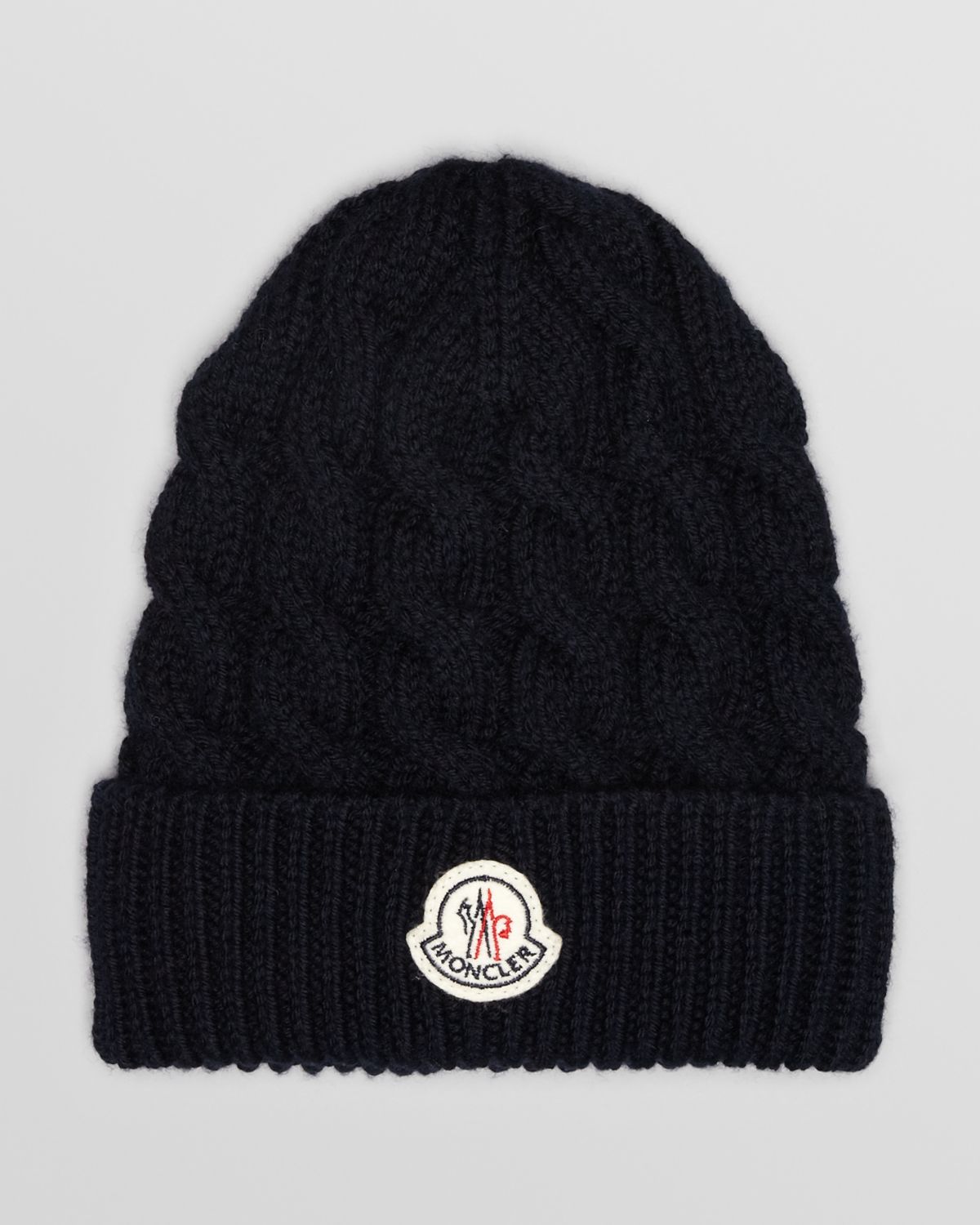 Moncler Classic Beanie Hat in Blue for Men (Navy) | Lyst