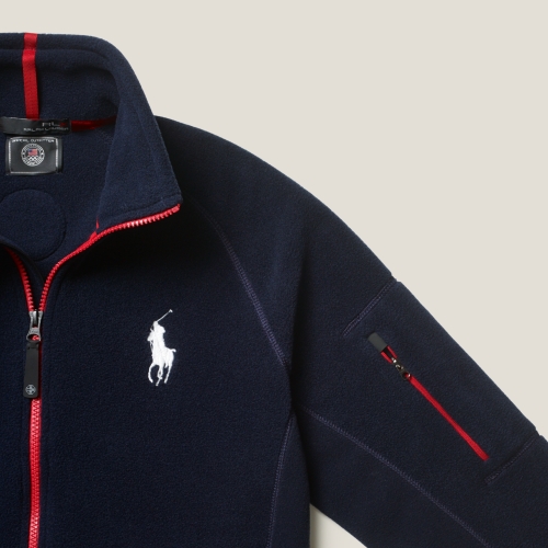 Lyst Polo Ralph Lauren Team Usa Fleece Jacket in Blue for Men