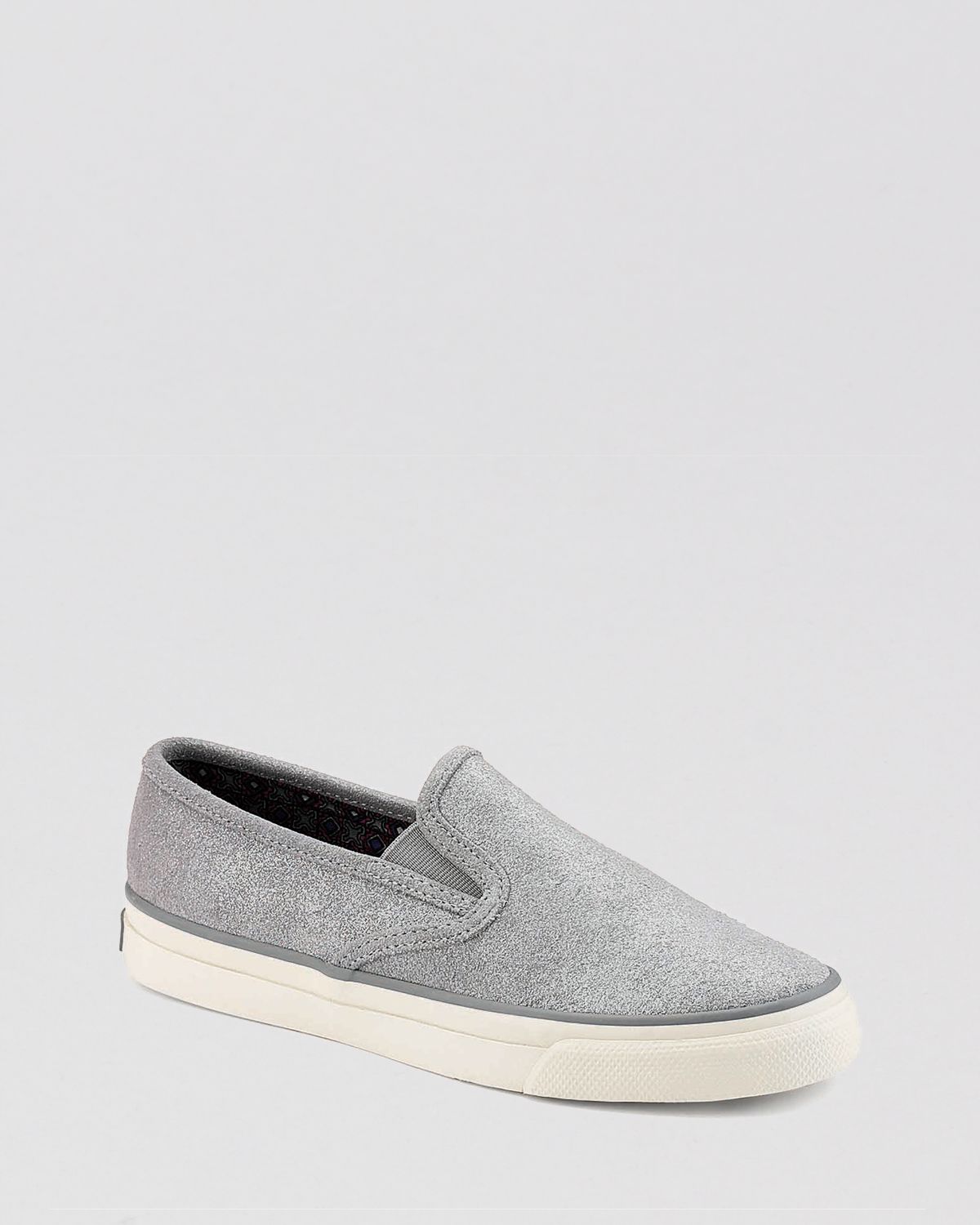 sperry slip on leather comfort sneakers