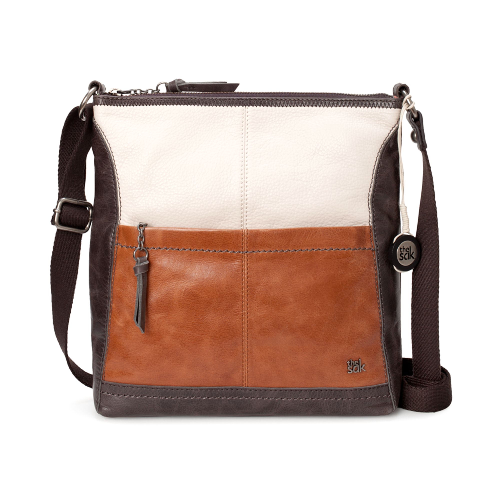 Lyst The Sak Iris Leather Crossbody Bag In Brown Gallery