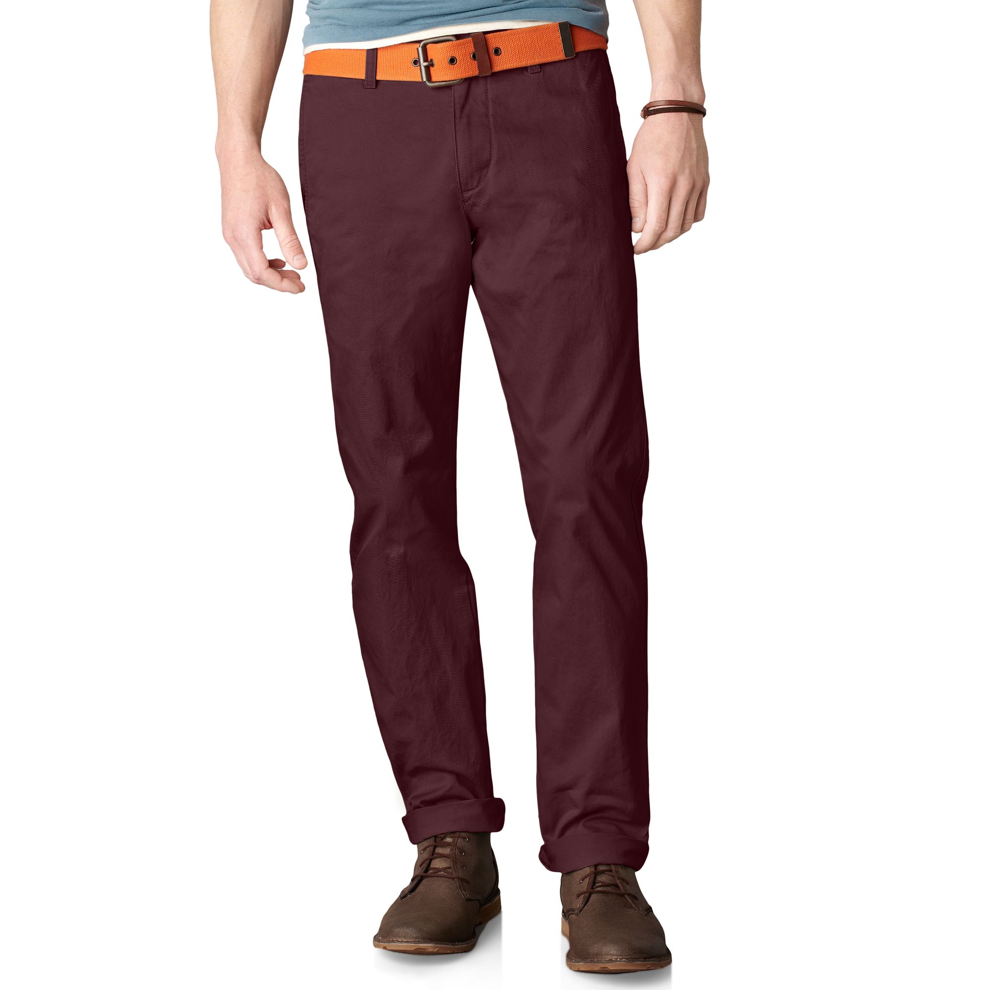 Lyst - Dockers Slim Fit Alpha Khaki Pants in Purple for Men