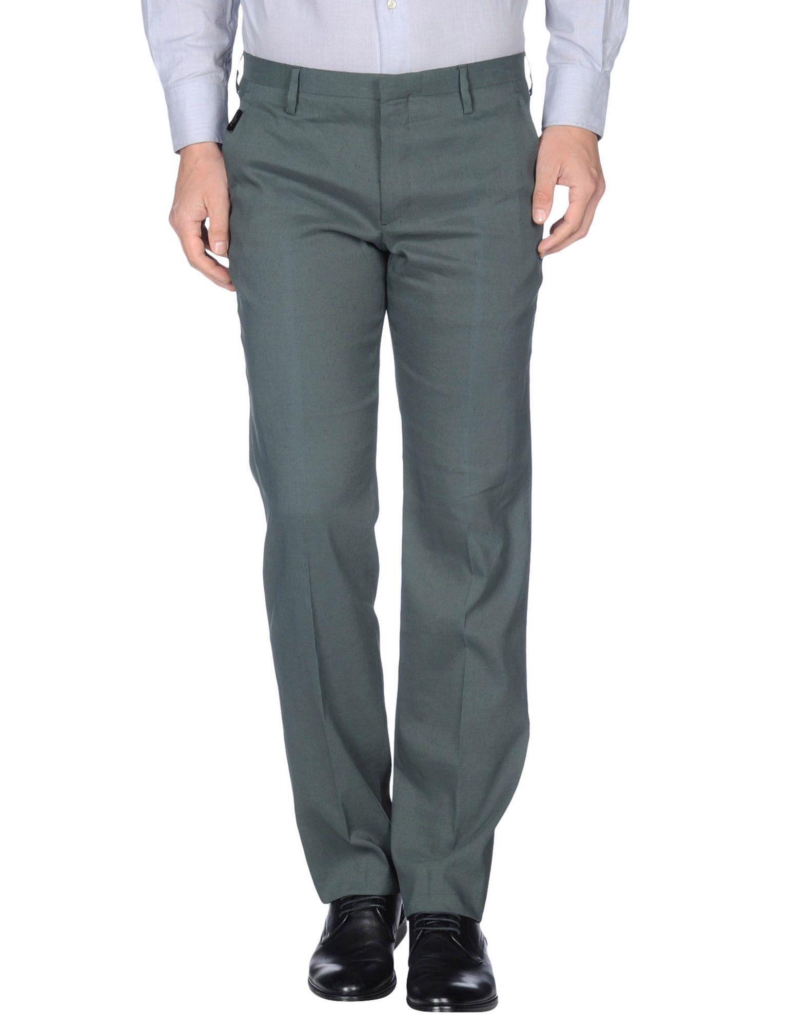 John Richmond Dress Pants in Green for Men (dark green) | Lyst