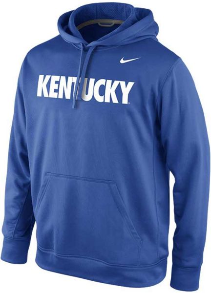 Nike Men'S Kentucky Wildcats Hoodie Sweatshirt in Blue for Men ...