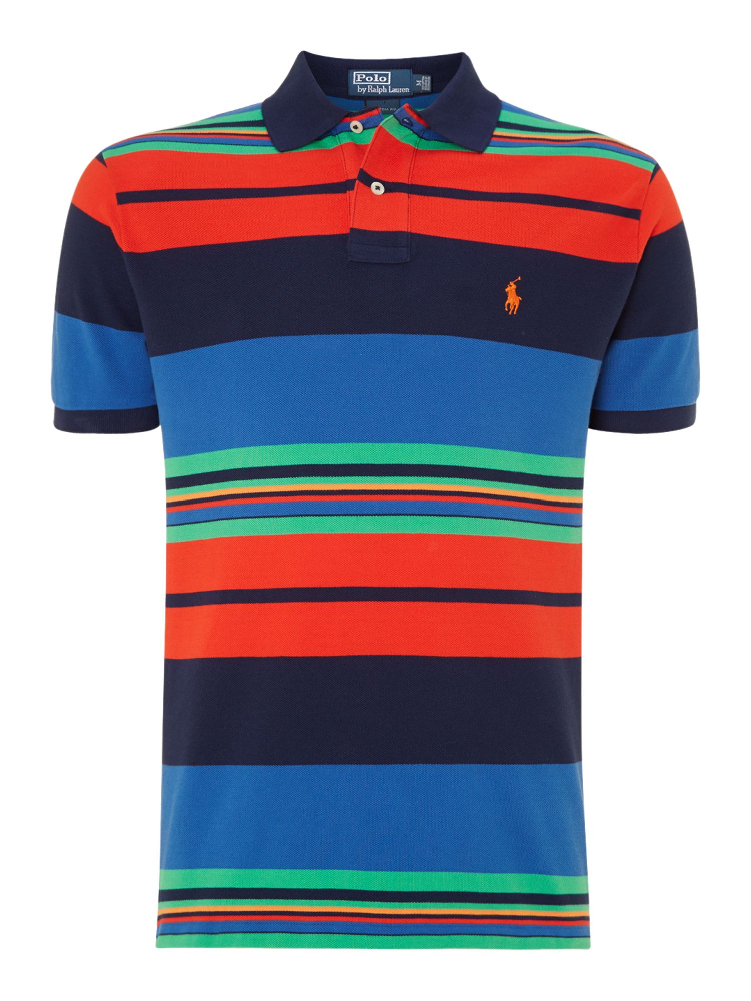 Polo Ralph Lauren Multi Stripe Polo Shirt in Blue for Men (Blue Multi ...